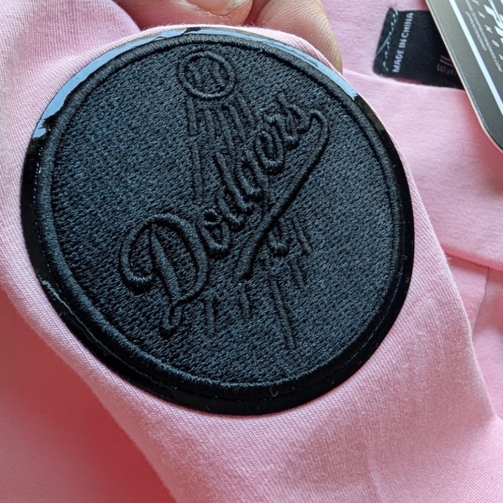 RARE /NEW / NWT Pro Standard MLB Pink Dodgers with Black Out Dodgers Logo (AM17) - Picture 5 of 5